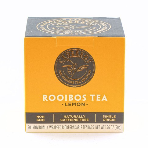 Rooibos Zitrone Tee 50g, Teebeutel