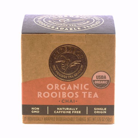 Organic Rooibos Chai Tee 50g, Teebeutel