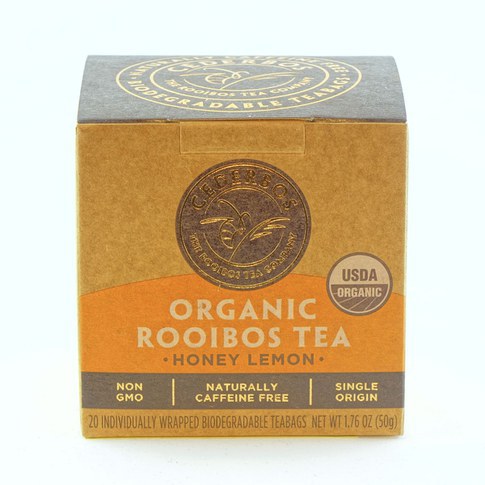Organic Rooibos Honig Zitronen Tee 50g, Teebeutel