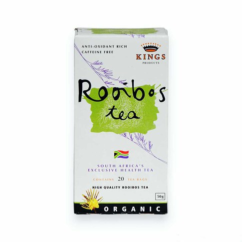 Organic Rooibos Tee Natur Pur 50g, Teebeutel