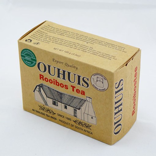 Grner Rooibos Tee pur 100g, Teebeutel