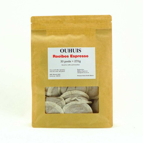 Rooibos Espresso 270g, Pads