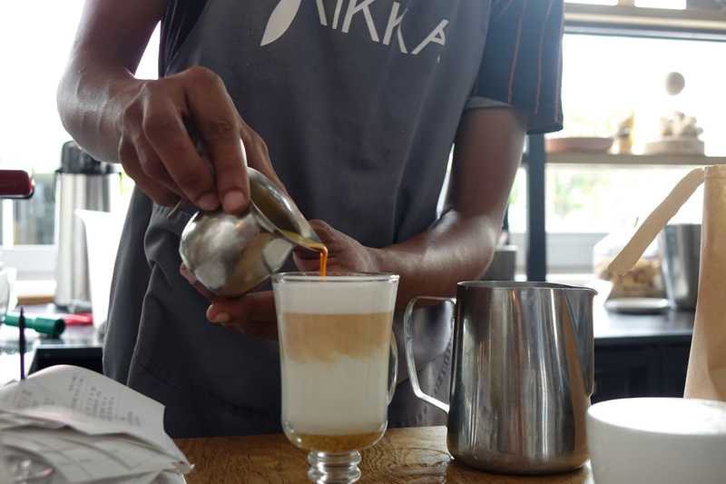 Red Cappuccino als Beispiel für Rooibos Espresso