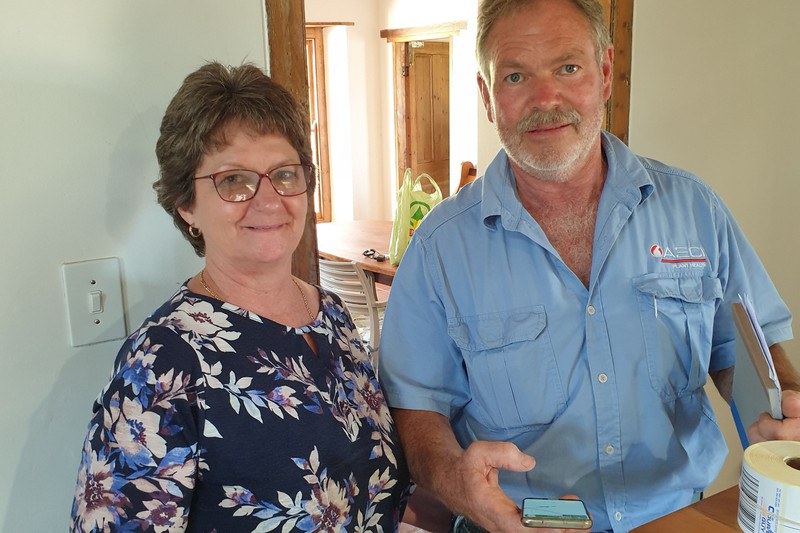 Das Ouhuis-Haus auf der Zeekoevlei 109 Farm