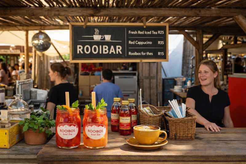 Red Cappuccino aus Rooibos Espresso