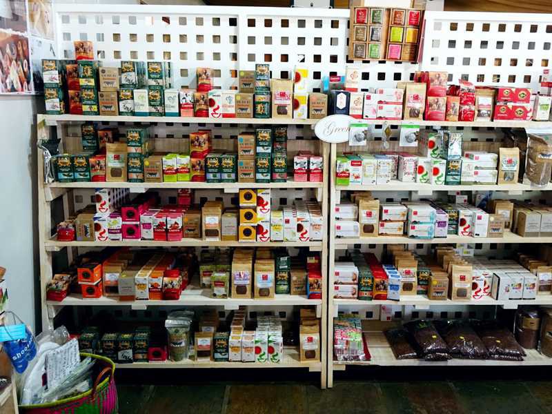 Velskoendraai Farm Stall bei Clanwilliam vor den Bergen des Cederberg