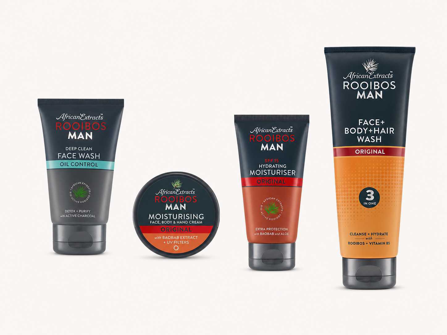 African Extracts Original for Men für Reinigung und Pflege von Gesicht und Körper