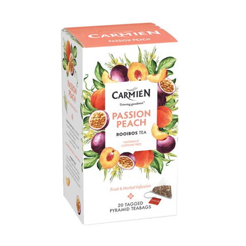 PASSION PEACH Rooibos Tea 50g, tea bags