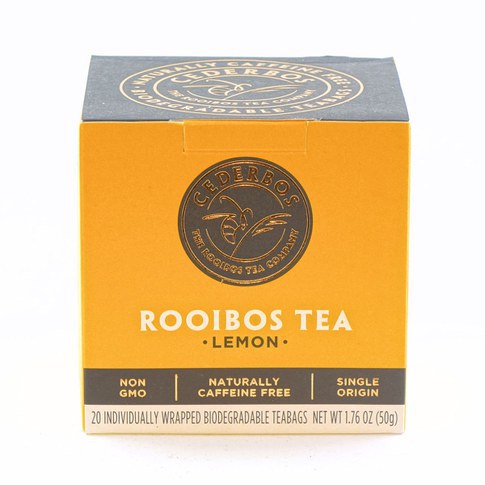 Rooibos Tea Lemon 50g, tea bags