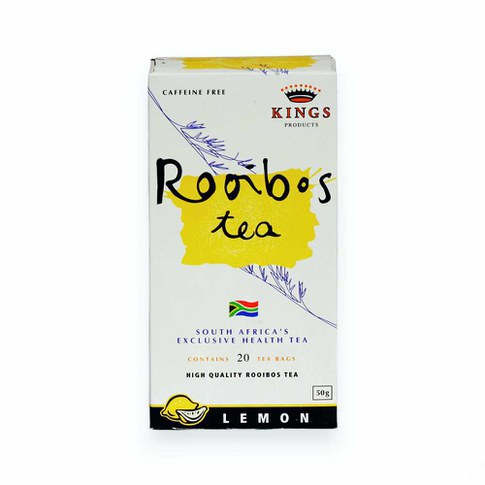 Rooibos Lemon Tea 50g, tea bags
