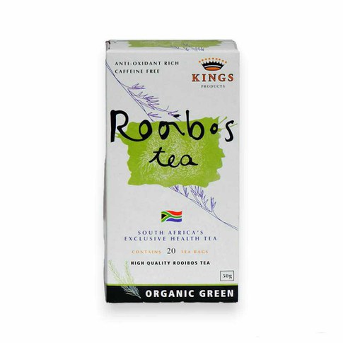 Organic Green Rooibos Tea 50g, tea bags