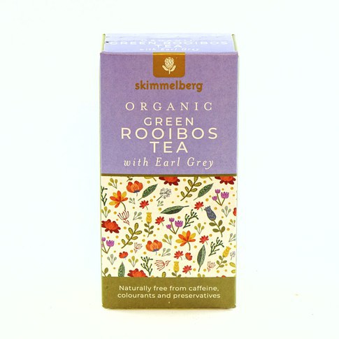 Organic Green Rooibos Earl Grey Tea 50g, tea bags