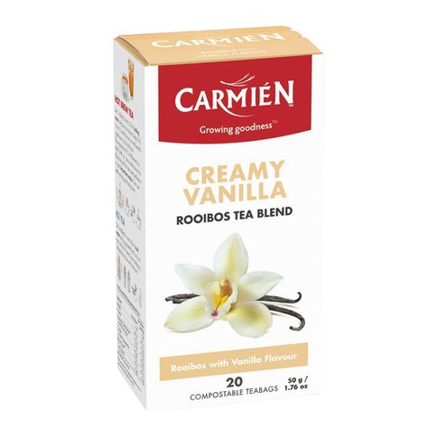 Rooibos Vanille Crémeuse 50g – Sachets de thé