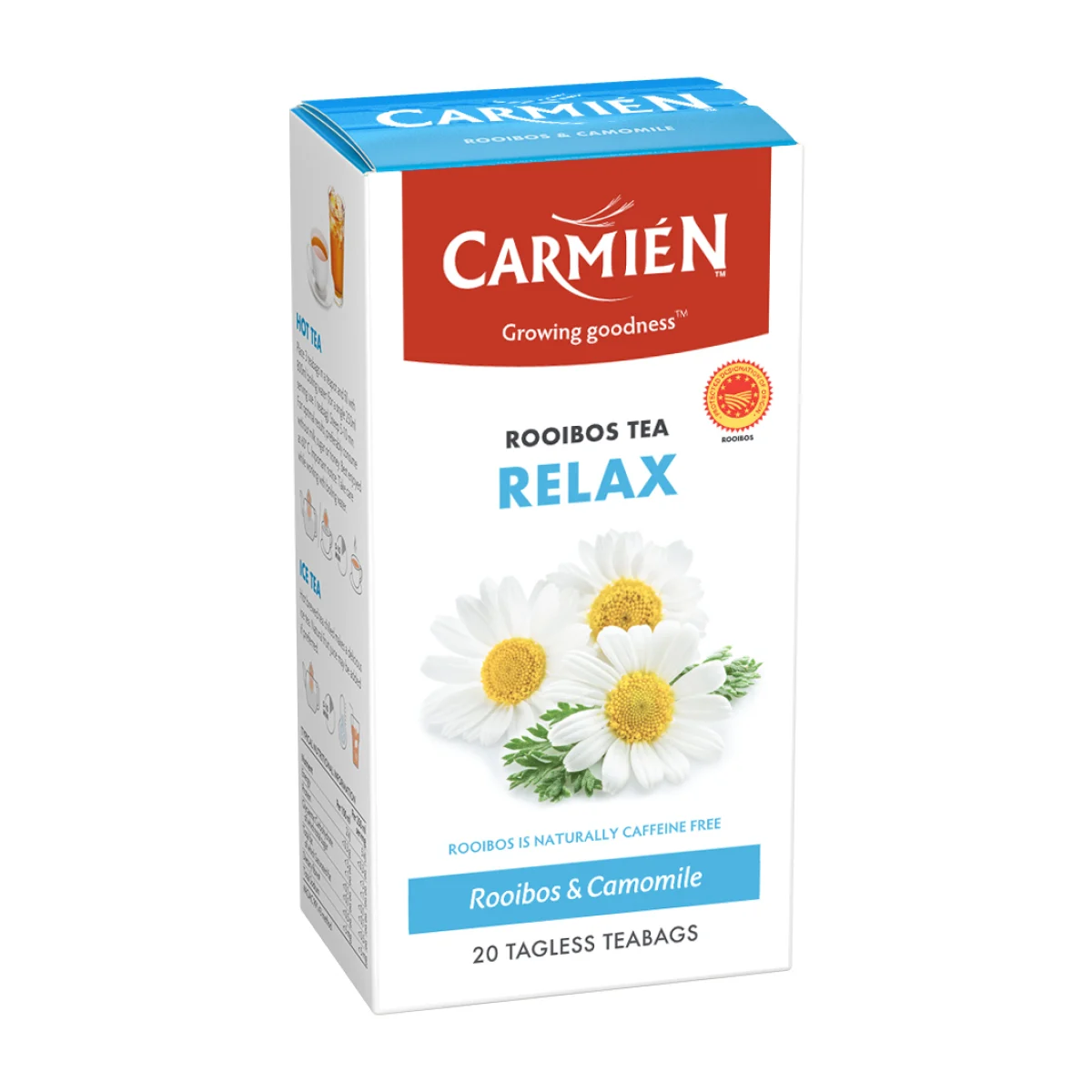 Thé Relaxation Rooibos Camomille 46g, sachets de thé