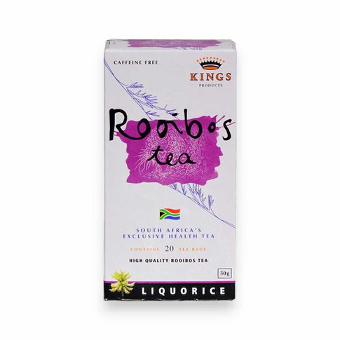 Thé Rooibos Réglisse 50g, sachets de thé