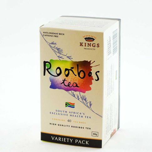 Coffret dégustation de thé Rooibos 80g, sachets de thé