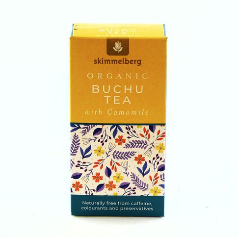 Thé Buchu Camomille organique 40g, sachets de thé