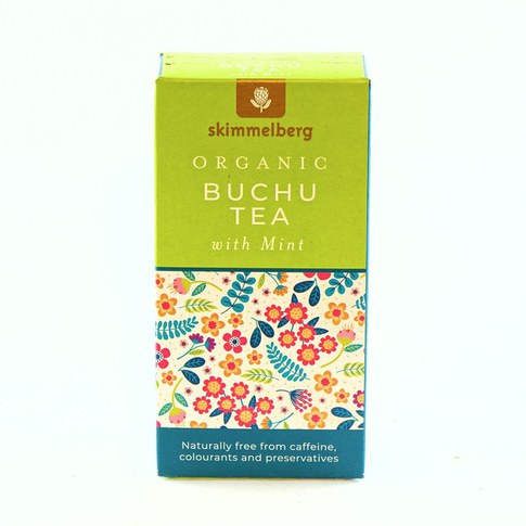 Thé Buchu Menthe organique 40g, sachets de thé