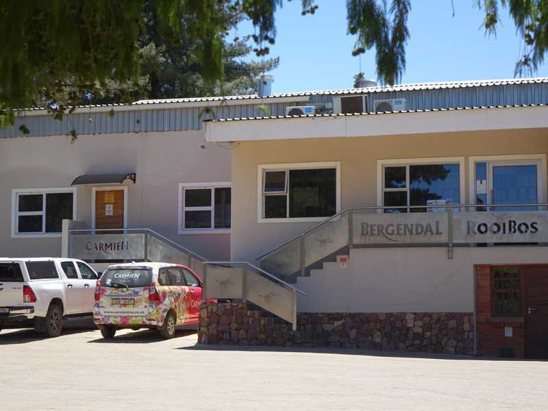 Vue extérieure du site Bergendal Rooibos à Citrusdal