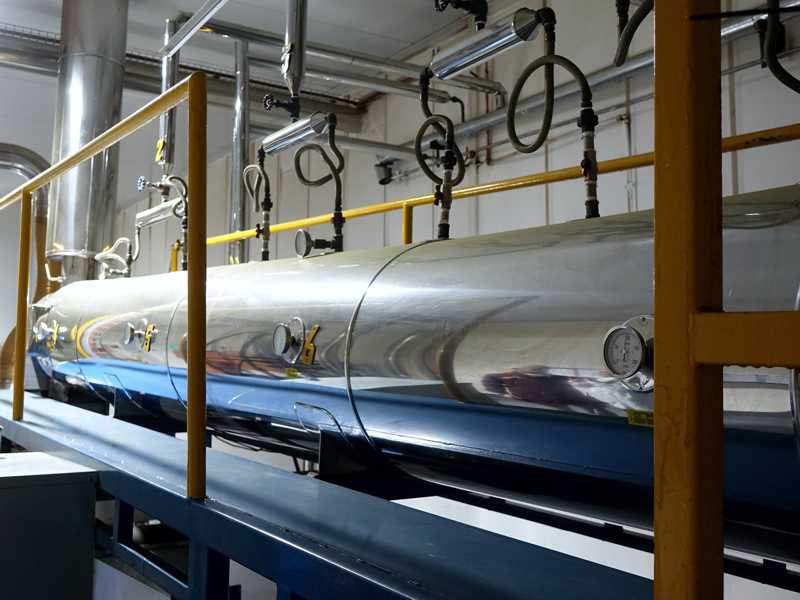 Unité de pasteurisation dans la transformation du rooibos Carmién