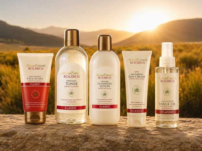 Produits African Extracts Classic pour peaux normales et mixtes