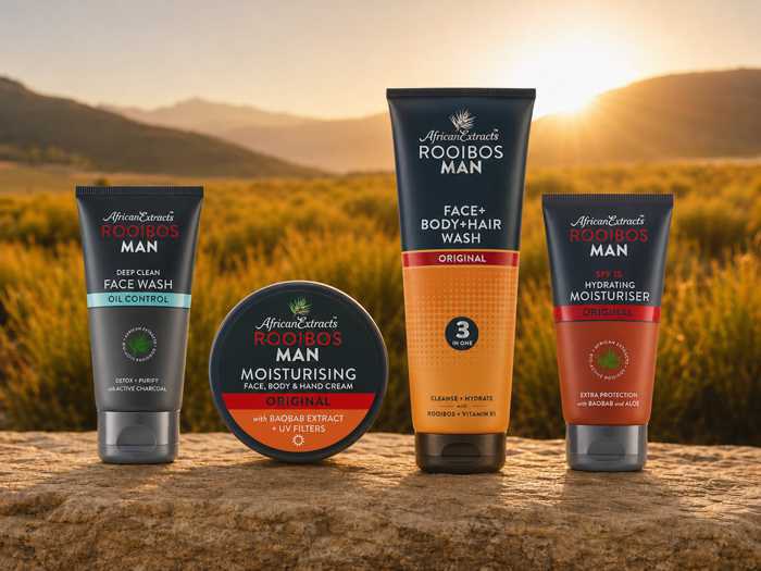 Produits African Extracts Original for Men pour un soin masculin simple